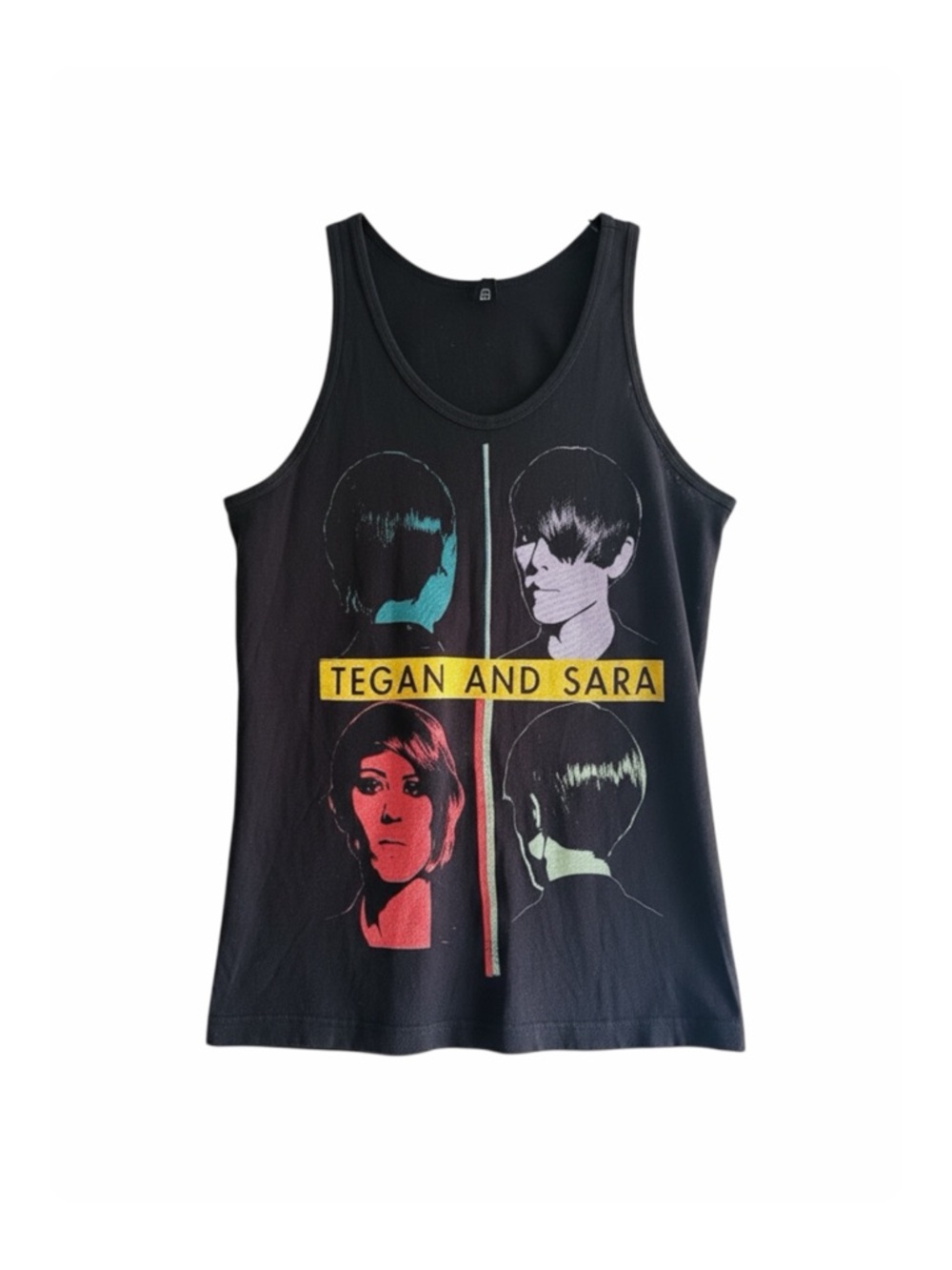 ★ Tegan & Sara Official Unisex Casual Fashion Forward Tank Top - Black ★